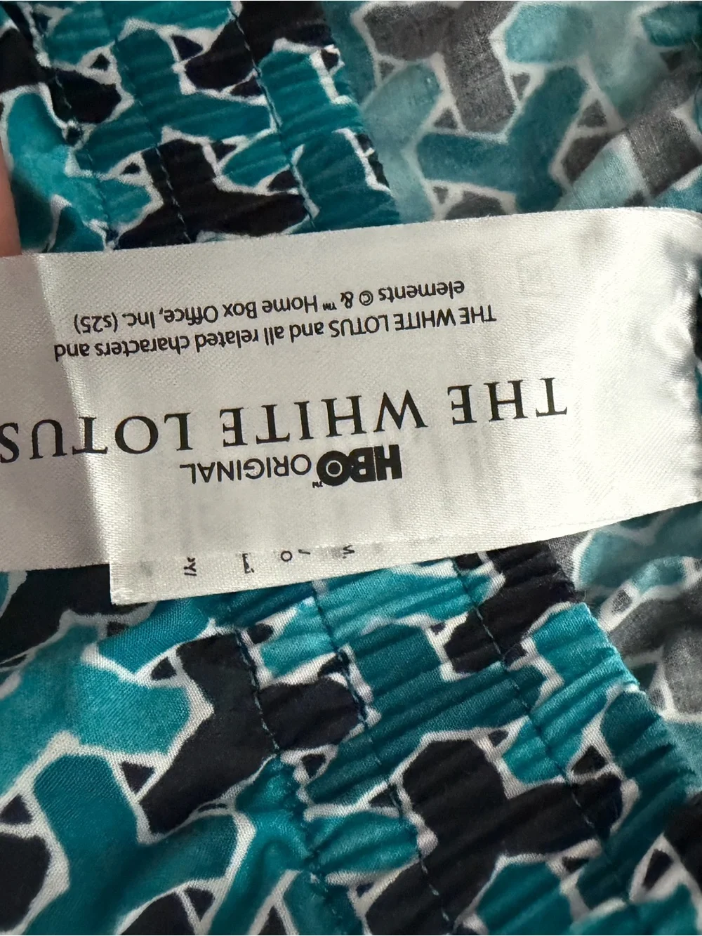 Banana Republic Teal and Black Geometric Women's Shorts